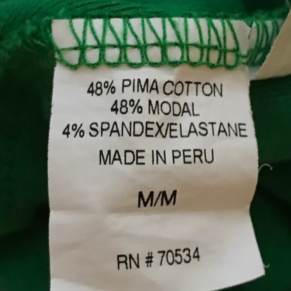 Orvis green cotton classic short sleeve top-Size M - Picture 4 of 5